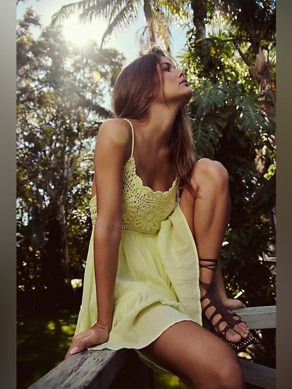 NWT! FP Free People Sandoll Cotton Mini Dress Sz XS & Medium - Picture 2 of 4